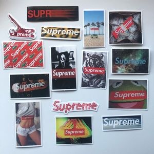 15 Supreme Stickers